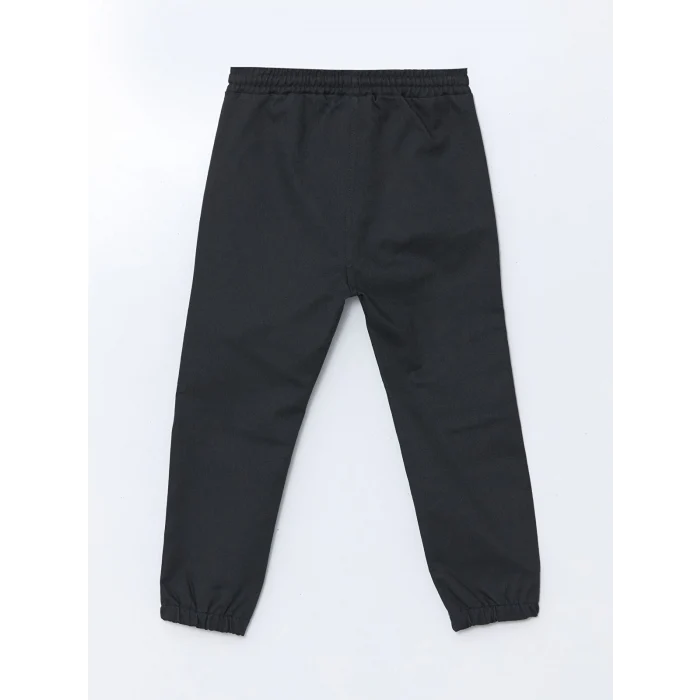 LCW Kids BORDO Polo Yaka Nakışlı Erkek Çocuk Sweatshirt ve Eşofman Alt 2li Takım