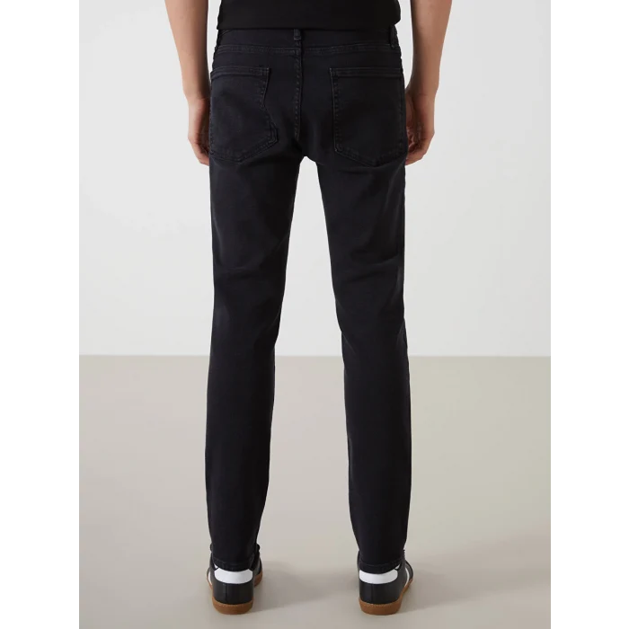 LCW Jeans SİYAH 750 Slim Fit Erkek Jean Pantolon