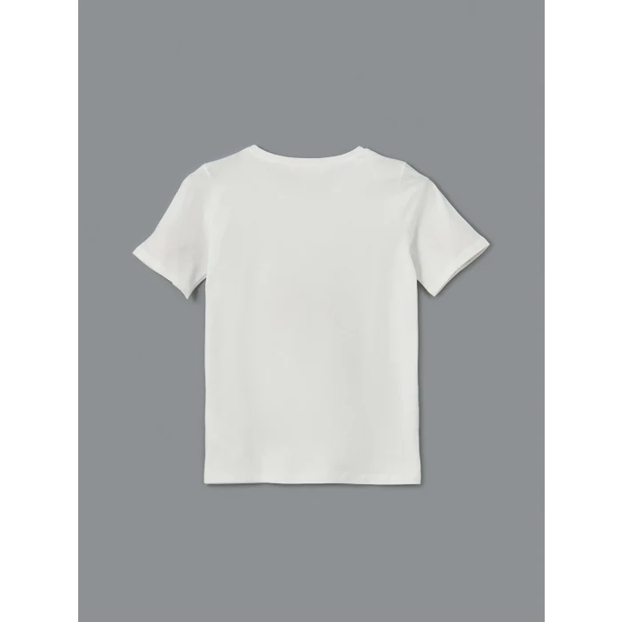 LCW DREAM PEMBE Bisiklet Yaka Çiçekli Kadın Pijama Takımı