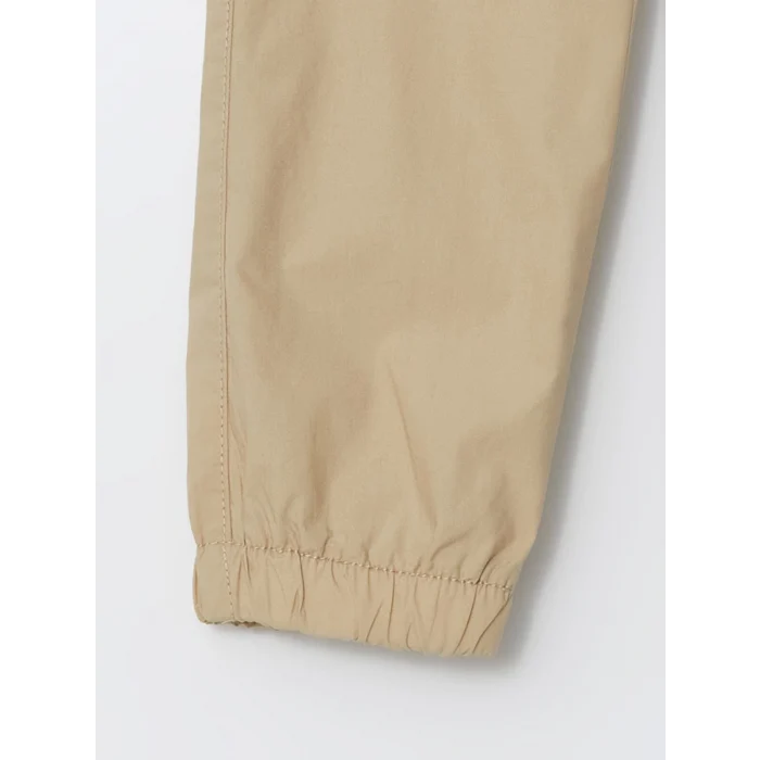 LCW Kids BEJ Beli Lastikli Erkek Çocuk Kargo Pantolon