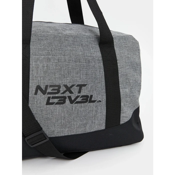 LCW ACCESSORIES SİYAH Baskılı Erkek Spor Çantası