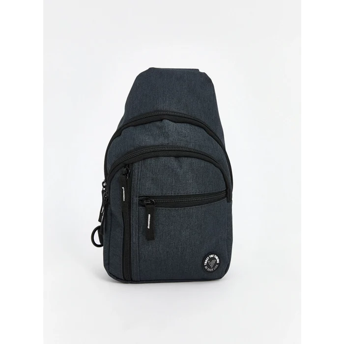 LCW ACCESSORIES SİYAH Çok Bölmeli Erkek Sırt Çantası