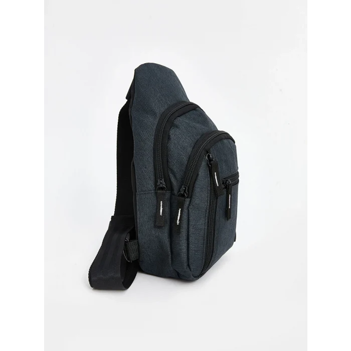 LCW ACCESSORIES SİYAH Çok Bölmeli Erkek Sırt Çantası