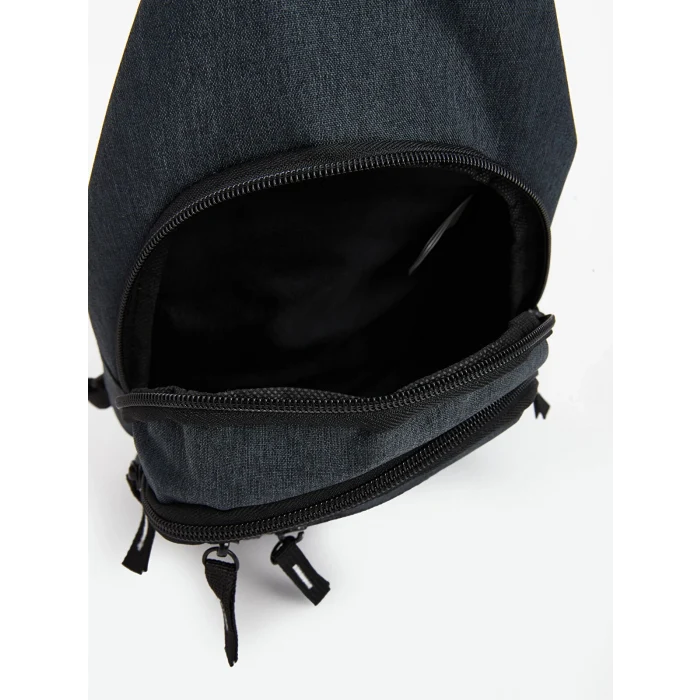 LCW ACCESSORIES SİYAH Çok Bölmeli Erkek Sırt Çantası