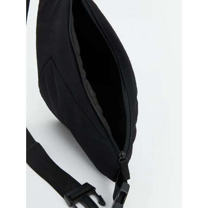 LCW ACCESSORIES SİYAH Baskılı Erkek Göğüs Çantası