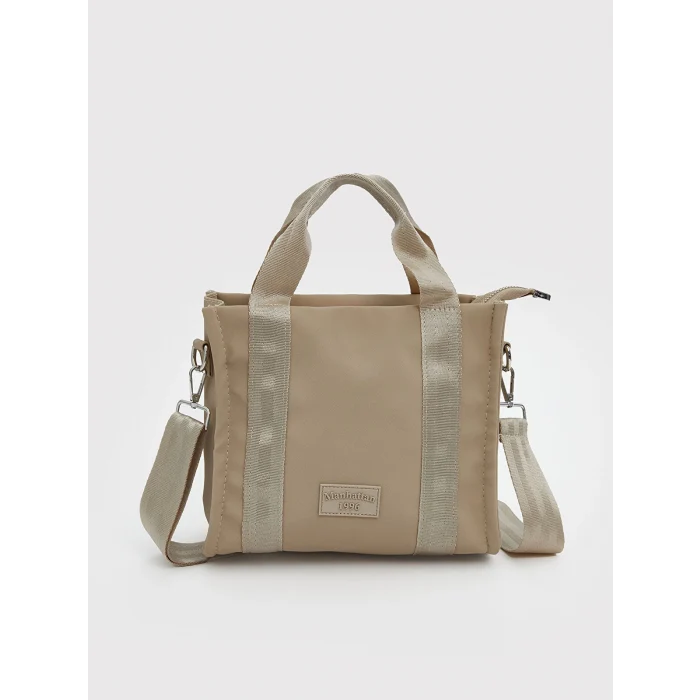 LCW ACCESSORIES BEJ Çıkarılabilir Askılı Kadın Omuz Çantası