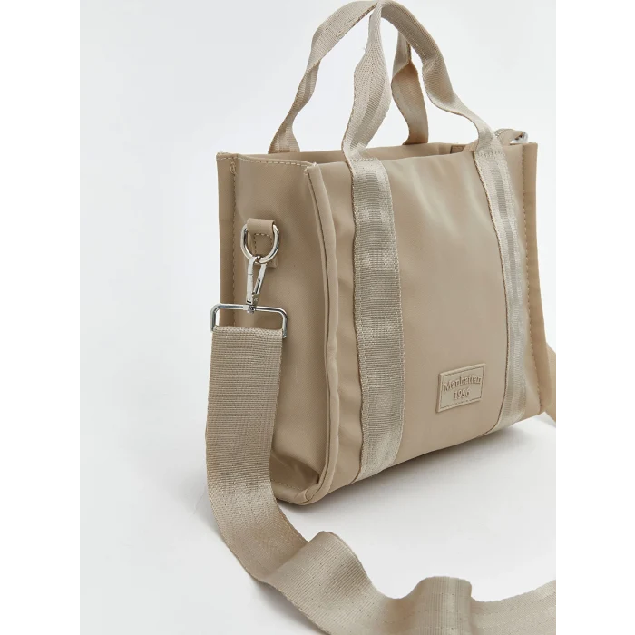 LCW ACCESSORIES BEJ Çıkarılabilir Askılı Kadın Omuz Çantası