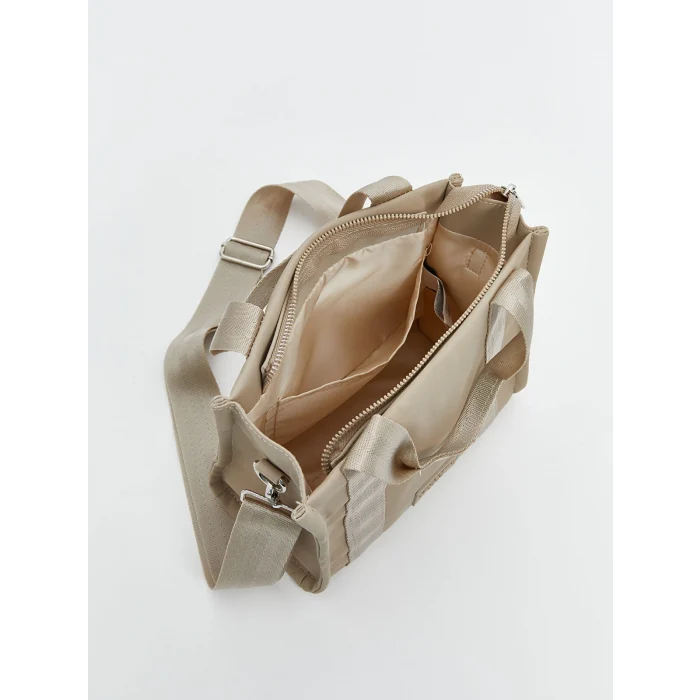 LCW ACCESSORIES BEJ Çıkarılabilir Askılı Kadın Omuz Çantası