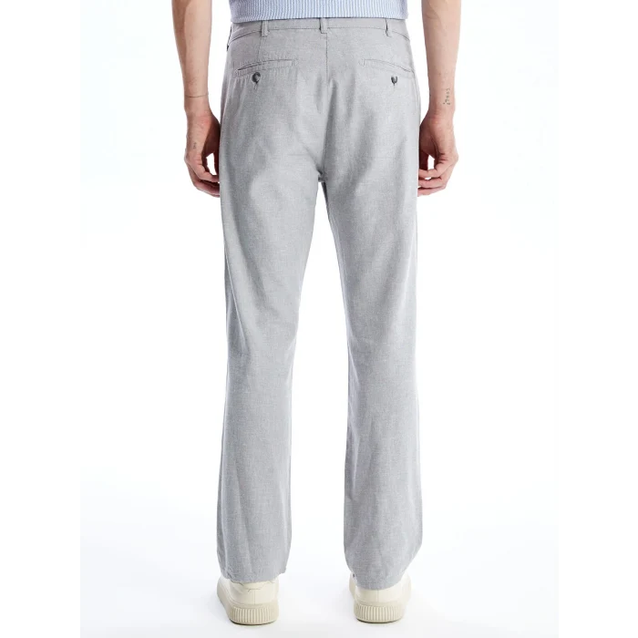 SOUTHBLUE GRİ Standart Kalıp Poplin Erkek Pantolon