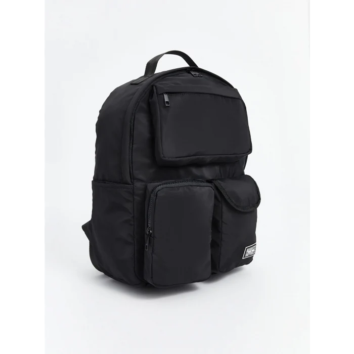 LCW ACCESSORIES SİYAH Çok Bölmeli Kadın Sırt Çantası