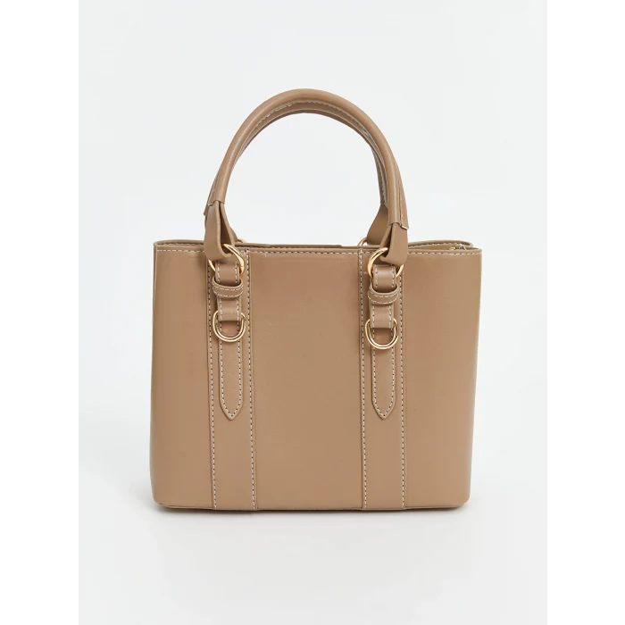 LCW ACCESSORIES KAHVERENGİ Deri Görünümlü Kadın El Çantası