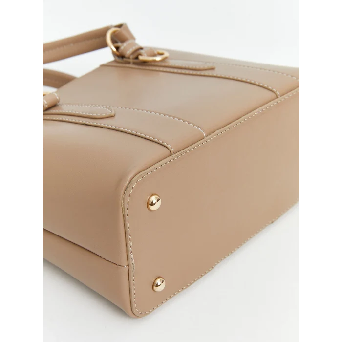 LCW ACCESSORIES KAHVERENGİ Deri Görünümlü Kadın El Çantası