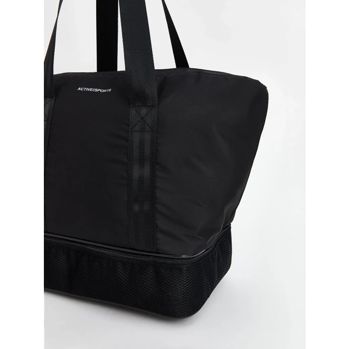 LCW ACCESSORIES SİYAH Çok Bölmeli Kadın Spor Çantası