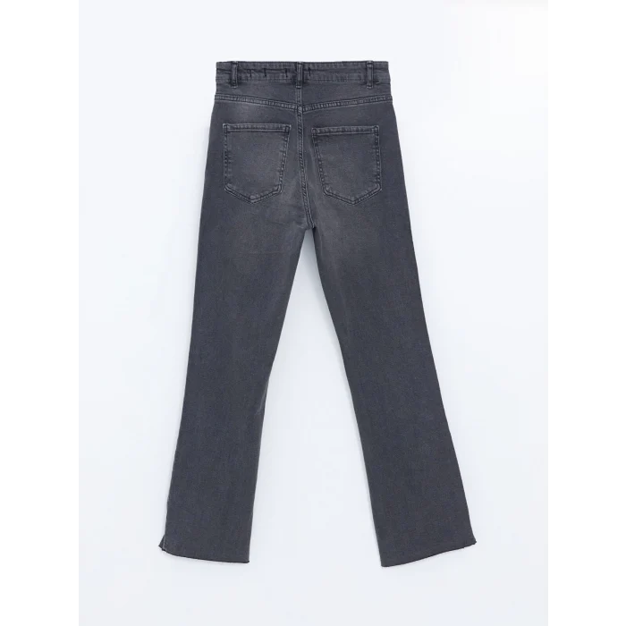LCW Jeans GRİ Mars Flare Kadın Jean Pantolon