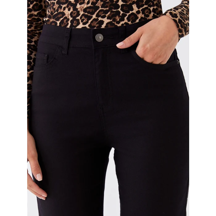 LCWAIKIKI Basic SİYAH Slim Fit Kadın Jean Pantolon