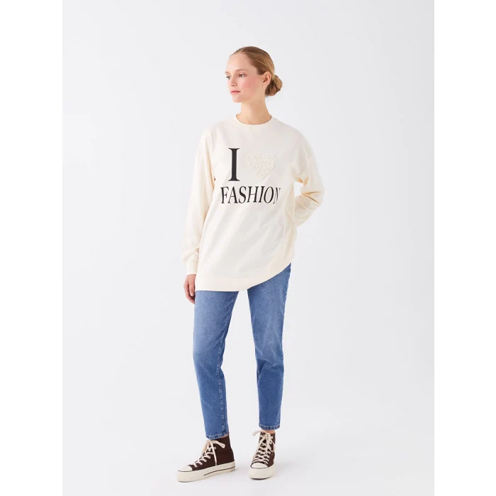 LCW Modest İNDİGO Straight Fit Kadın Jean Pantolon