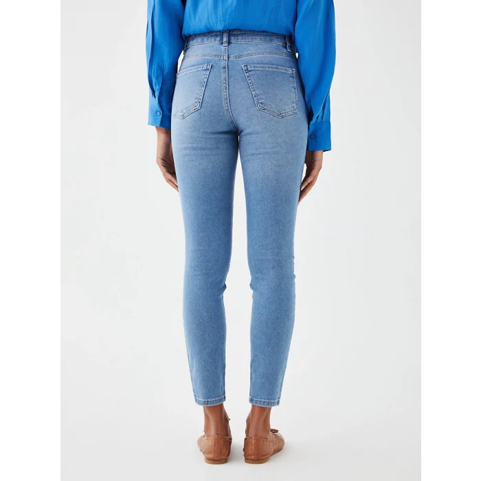 LCW Jeans İNDİGO Slim Fit Kadın Jean Pantolon