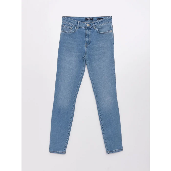 LCW Jeans İNDİGO Slim Fit Kadın Jean Pantolon
