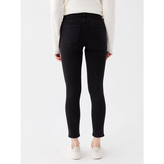 LCW Jeans SİYAH Mercury Skinny Fit Kadın Jean Pantolon Pantolon