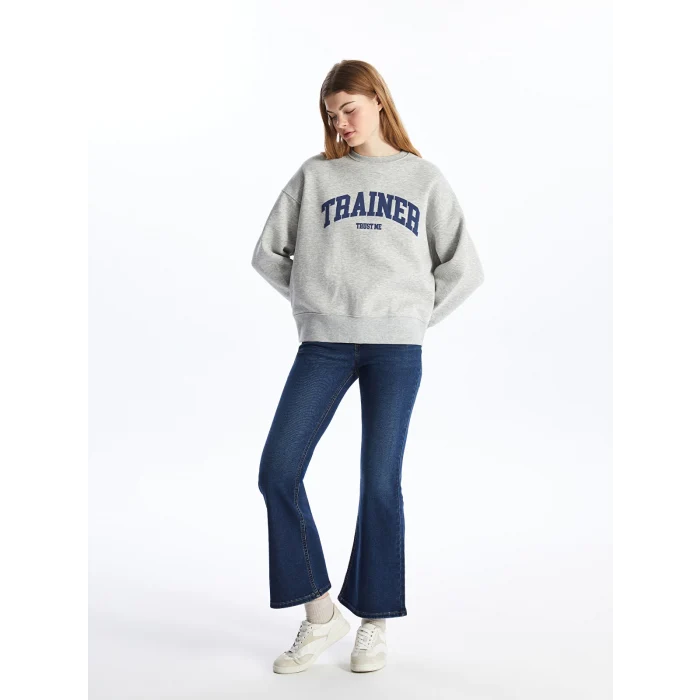 LCW Jeans İNDİGO Mars Flare Kadın Jean Pantolon