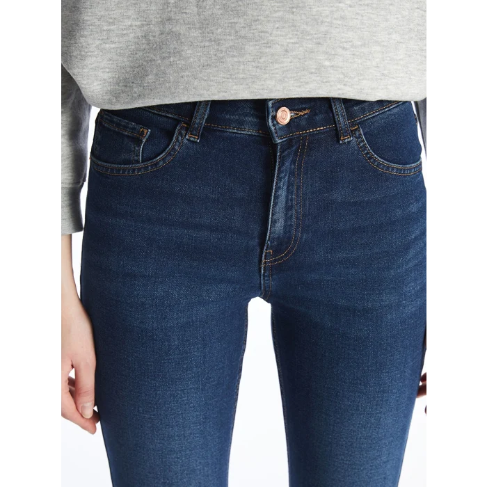 LCW Jeans İNDİGO Mars Flare Kadın Jean Pantolon