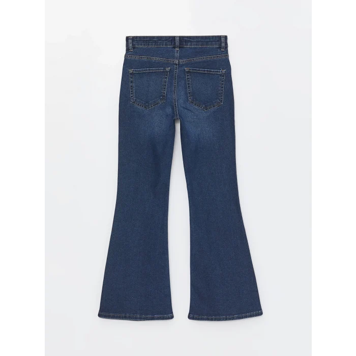 LCW Jeans İNDİGO Mars Flare Kadın Jean Pantolon