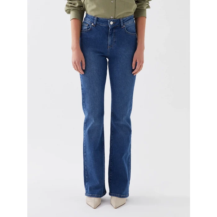 LCW Vision İNDİGO Slim Fit Kadın Jean Pantolon