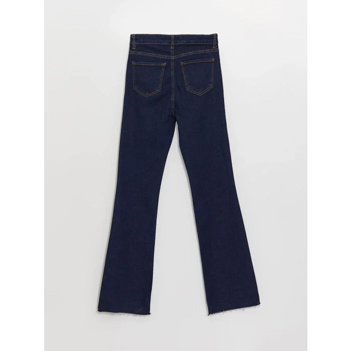 LCW Modest SİYAH Straight Fit Kadın Jean Pantolon