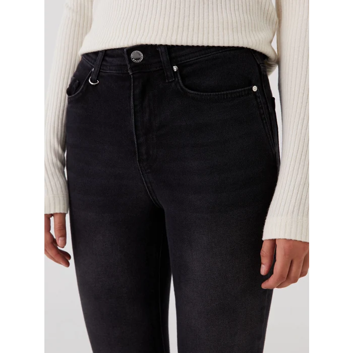 LCW Jeans SİYAH Yüksek Bel Jüpiter Süper Skinny Fit Kadın Jean Pantolon