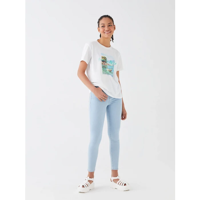 LCW Jeans İNDİGO Yüksek Bel Jüpiter Süper Skinny Fit Kadın Jean Pantolon