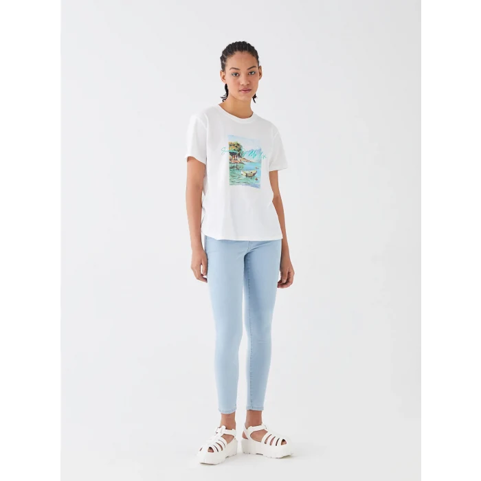 LCW Jeans İNDİGO Yüksek Bel Jüpiter Süper Skinny Fit Kadın Jean Pantolon