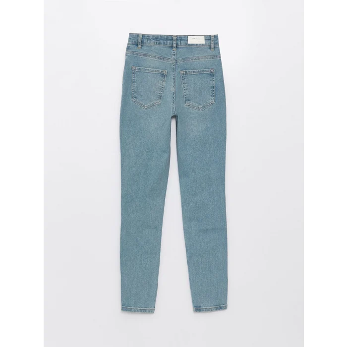 LCW Jeans İNDİGO Yüksek Bel Jüpiter Süper Skinny Fit Kadın Jean Pantolon