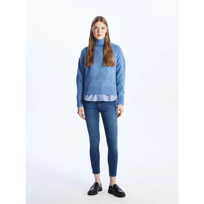 LCW Jeans İNDİGO Push Up Kadın Jean Pantolon