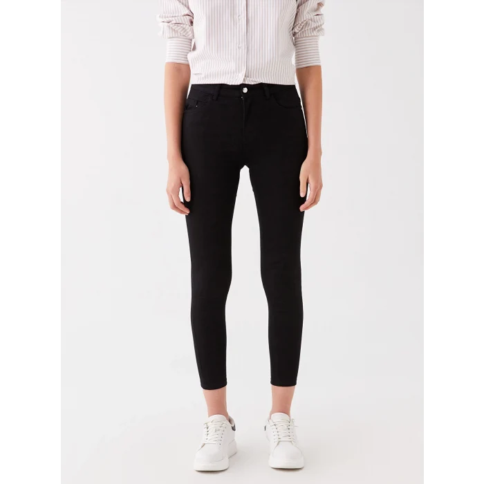 LCW Jeans SİYAH Push Up Kadın Jean Pantolon