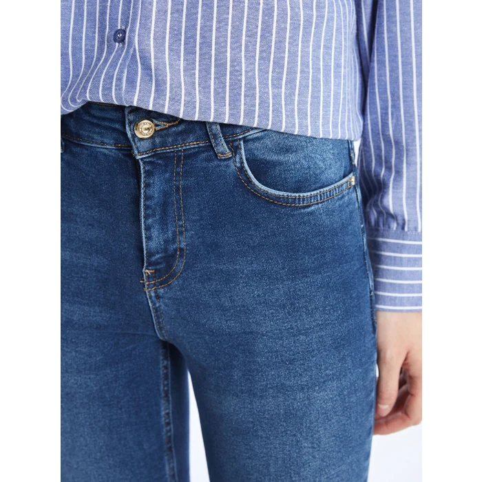 LCW Jeans İNDİGO Push Up Kadın Jean Pantolon