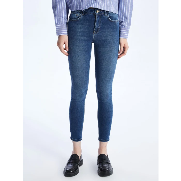 LCW Jeans İNDİGO Push Up Kadın Jean Pantolon