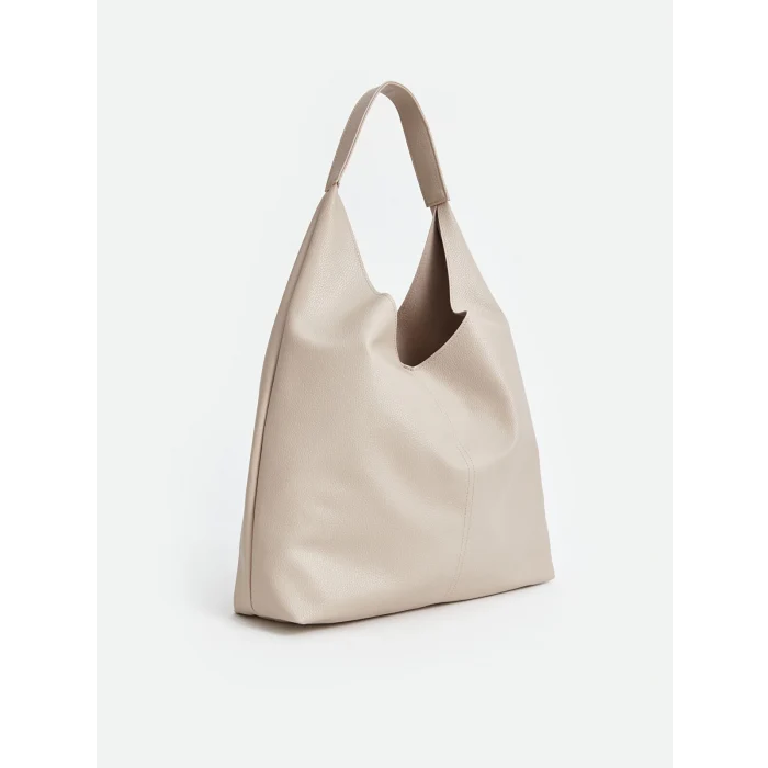 LCW ACCESSORIES BEJ Deri Görünümlü Kadın Kol Çantası