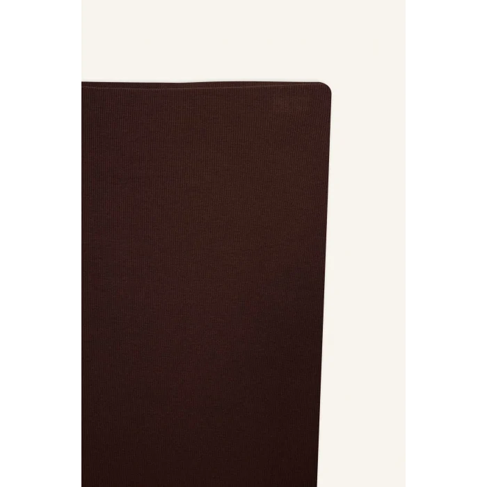 Defacto C4497 Kahve Yüksek Bel Fitilli Kaşkorse Basic Düz Maxi Kahve Etek