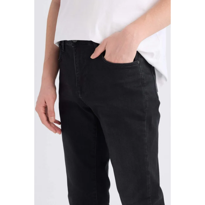 Defacto D7335 Siyah Sergio Regular Fit Normal Kalıp Normal Bel Boru Paça Jean Pantolon