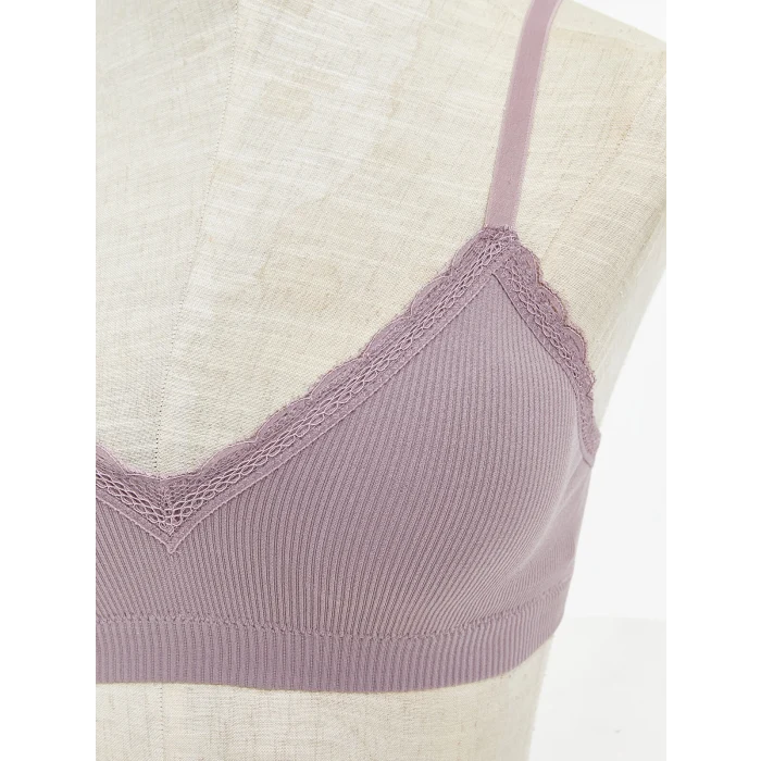 LCW DREAM LİLA Balensiz Dolgusuz Düz Sütyen