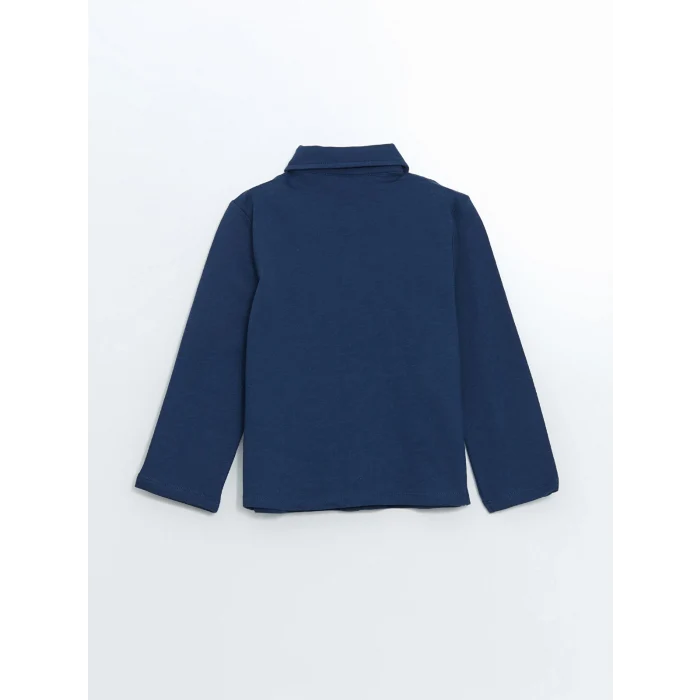 LCW Kids İNDİGO Basic Erkek Çocuk Gömlek ve Pantolon 2li