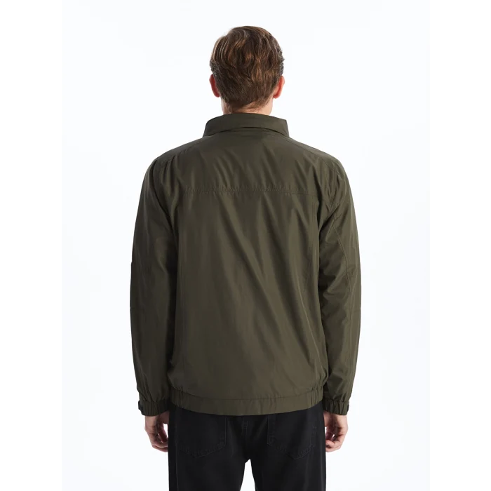 LCWAIKIKI Classic HAKİ Standart Kalıp Kapüşonlu Erkek Mont