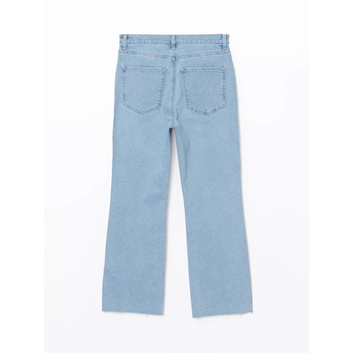 LCW Jeans İNDİGO Mars Flare Kadın Jean Pantolon