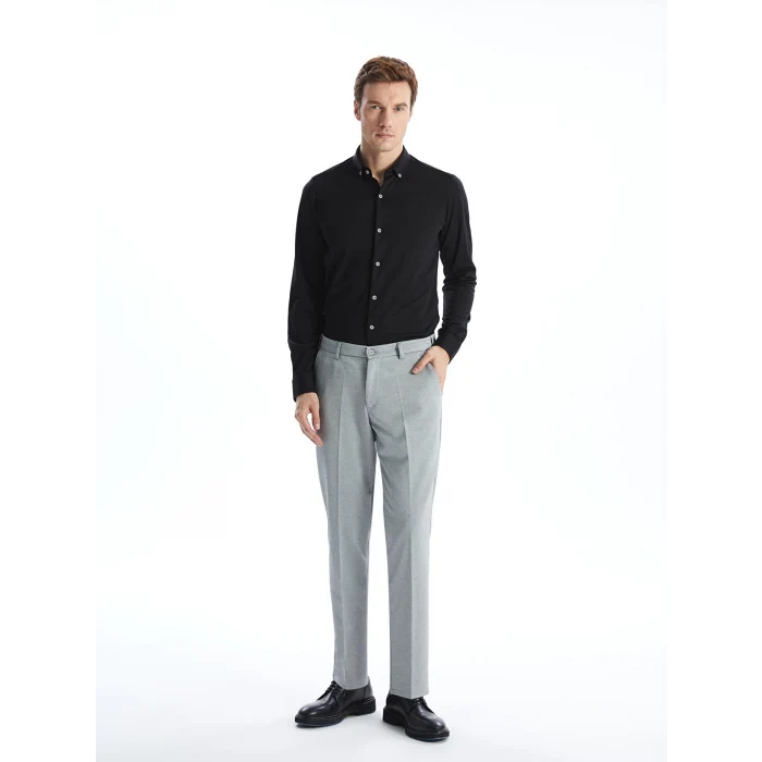 LCWAIKIKI Basic GRİ Dar Kalıp Erkek Chino Pantolon