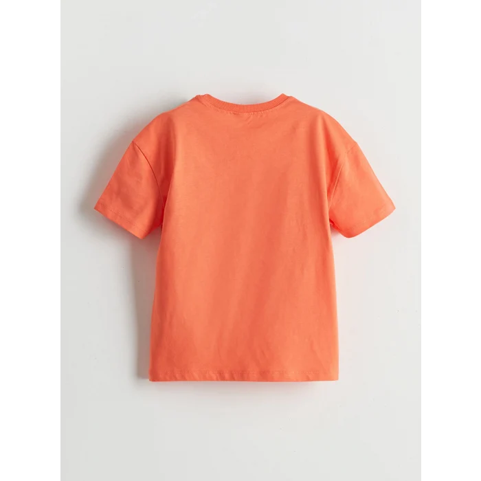 LCW Kids MERCAN Dinazor Baskılı Erkek Çocuk Tişört ve Şort 2li