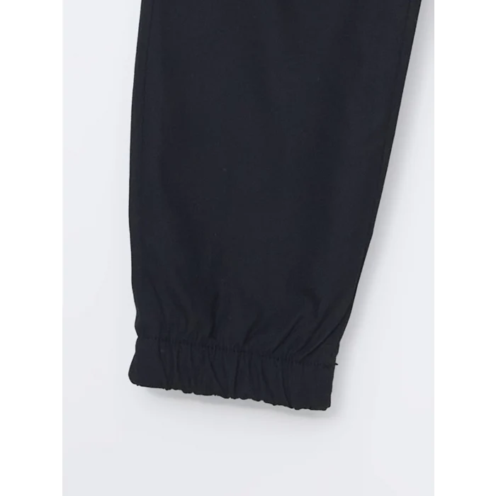 LCW Kids SİYAH Beli Lastikli Erkek Çocuk Jogger Pantolon