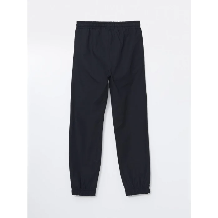LCW Kids SİYAH Beli Lastikli Erkek Çocuk Jogger Pantolon