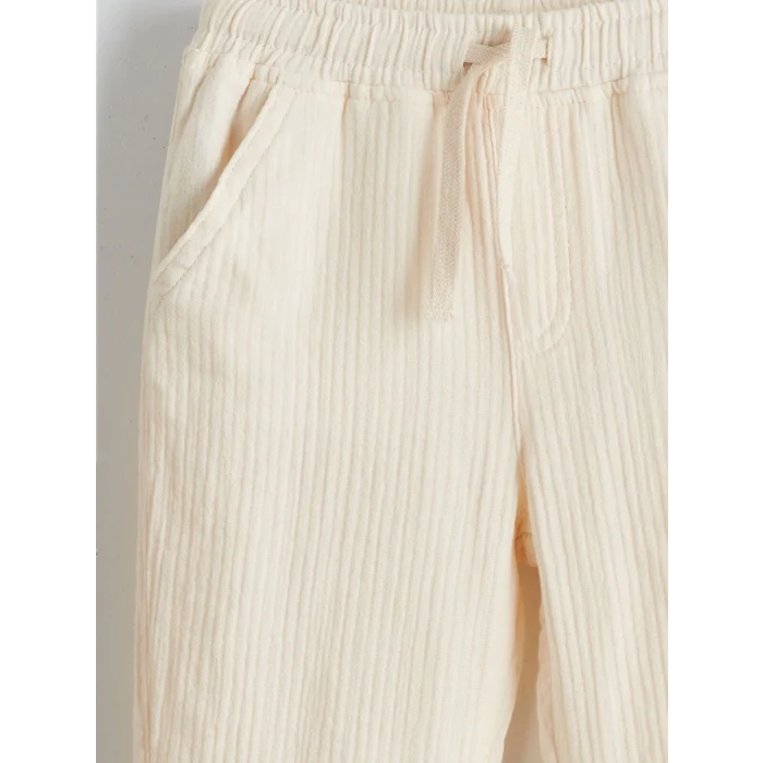 LCW Kids BEJ Beli Lastikli Penye Erkek Çocuk Pantolon