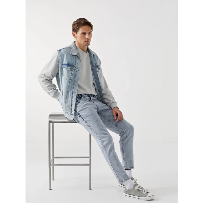 LCW Jeans İNDİGO 730 Havuç Kalıp Erkek Jean Pantolon