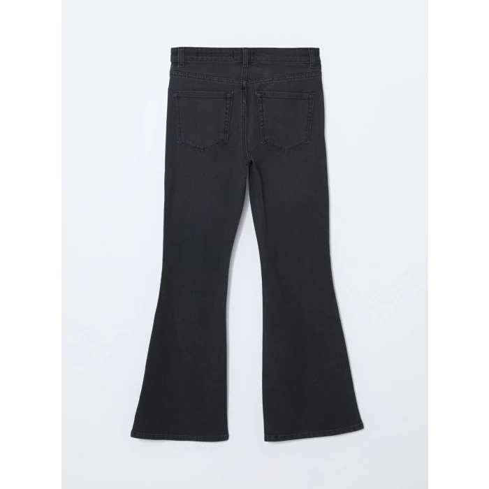 LCW Jeans GRİ Mars Flare Kadın Jean Pantolon